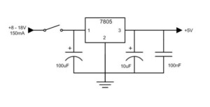 Phone Charging Circuit 7805