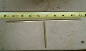 9 Inch Fly Sparge Arm and 3 Inch Stem