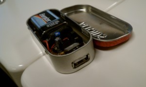 Charging Curcuit fit into Altoids Case