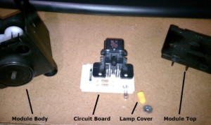 Three pieces of Module F81B-14B268-AD