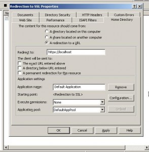 Home Directory Dialog Box